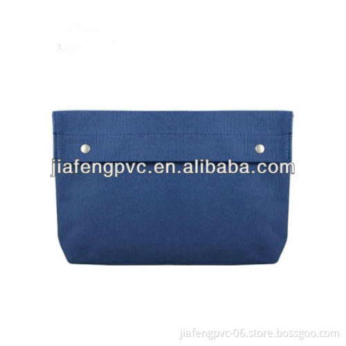 Dark Blue Canvas Cosmetic Packaging Bag for Women